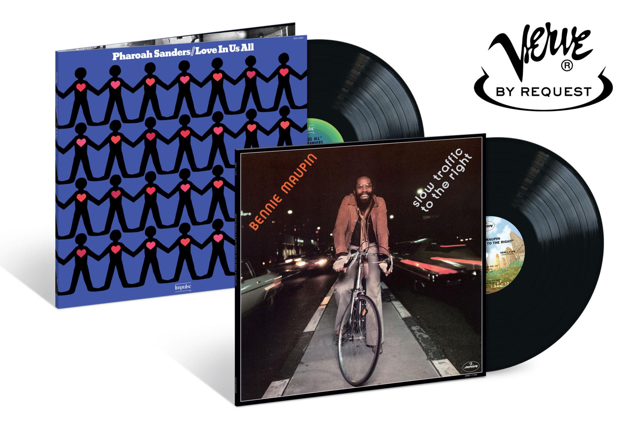 Verve By Request Vinyl Serie: Pharoah Sanders "Love In Us All" / Bennie Maupin "Slow Traffic To The Right"