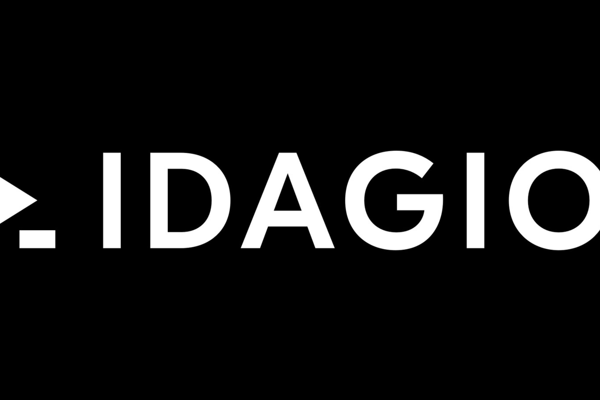 idagio 16x9 logo white