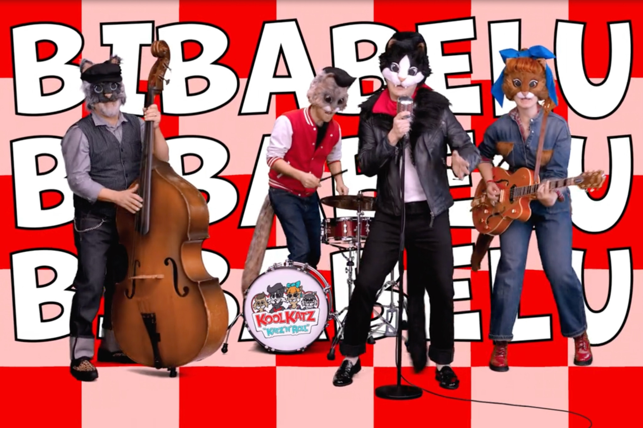 Lernt mit den Kool Katz und ihrer neuen Single "Bibabelu" die Geheimsprache des Rock’n’Rolls!