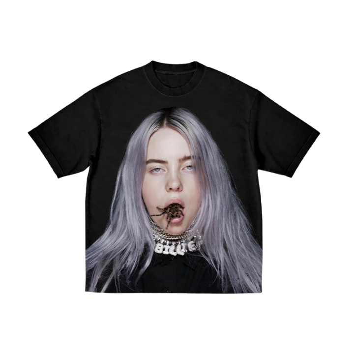 Billie Eilish Tarantula Mouth T-Shirt