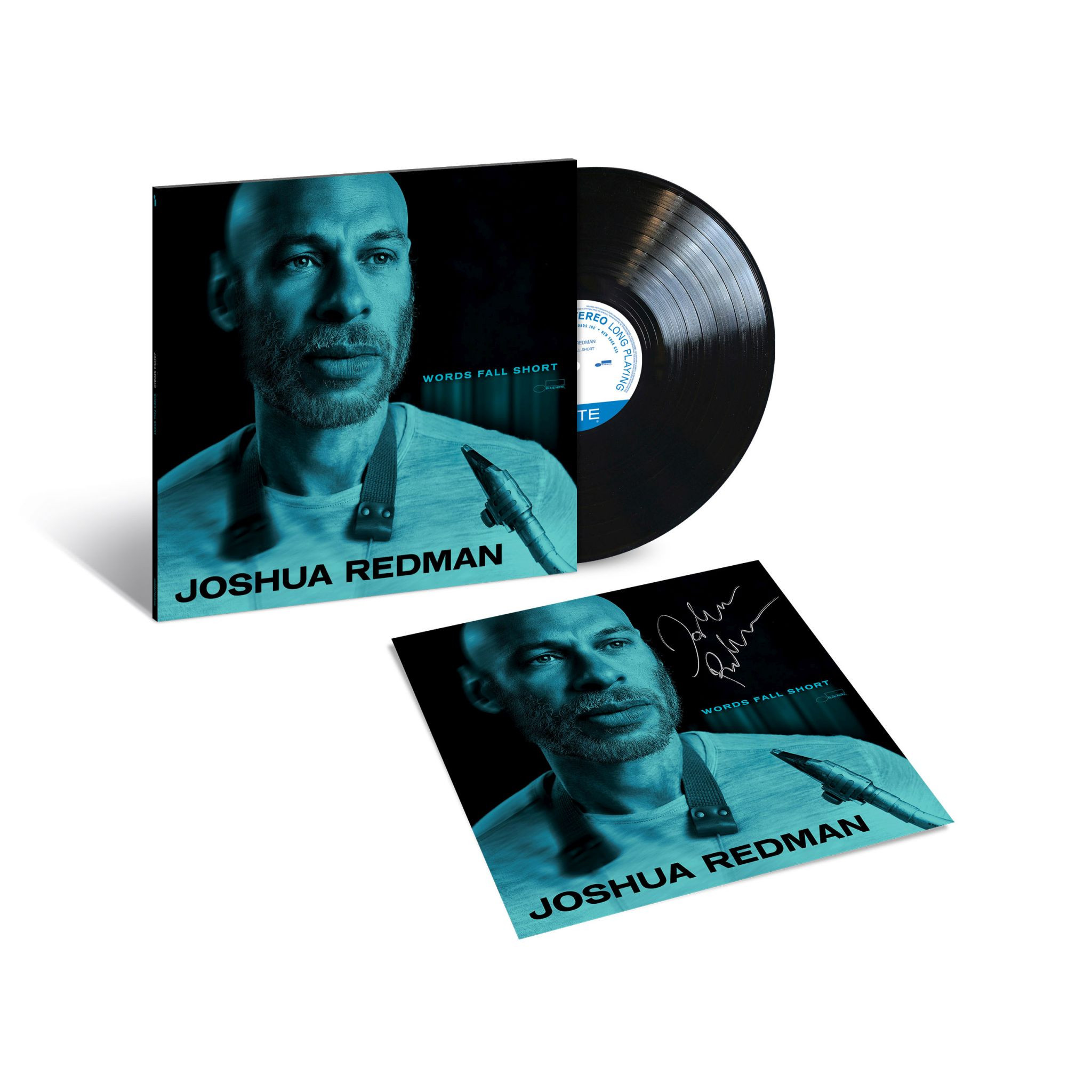 Joshua Redman - Words Fall Short (Black LP + Signed Art Card)