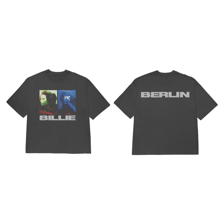 Dual Photo Berlin Washed Black T-Shirt
