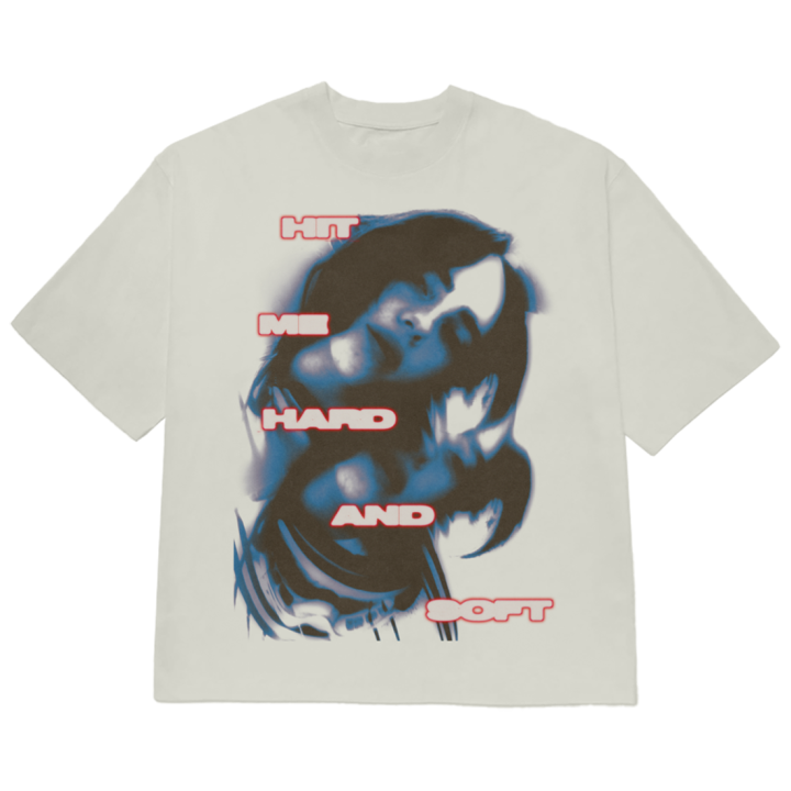 Hazy Photo Repeat White T-Shirt