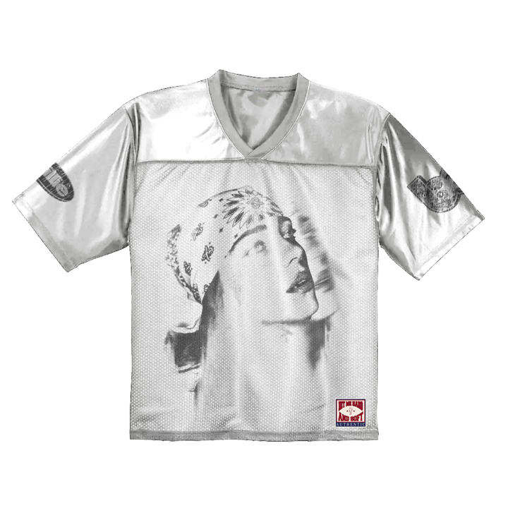 Billie Bandana White Football Jersey