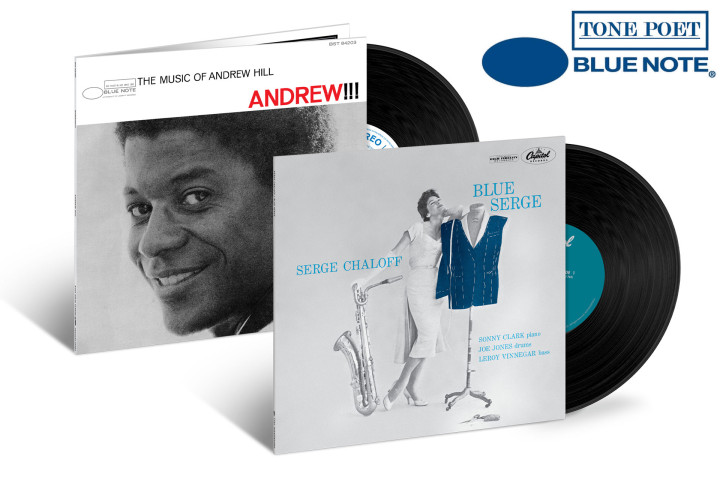 Blue Note Tone Poet Serie: Serge Chaloff "Blue Serge" / Andrew Hill "Andrew!!!"