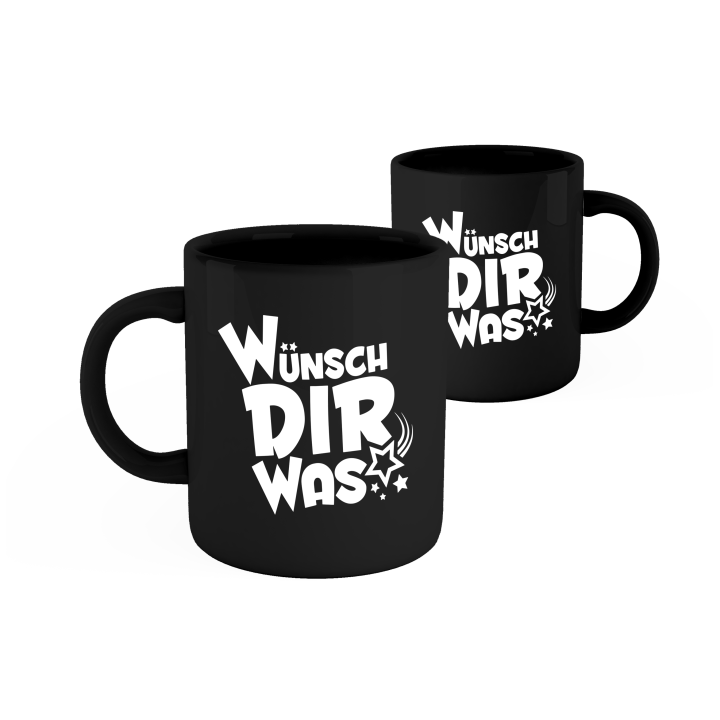 Wünsch Dir Was – Logo Tasse