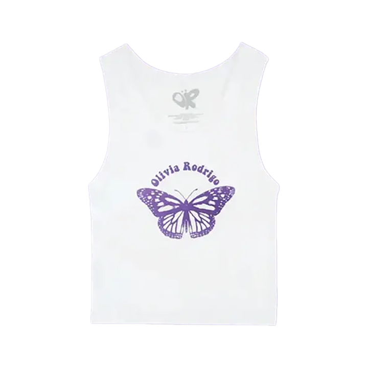 GUTS baby tank – white