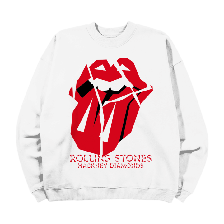 Diamond Tongue White