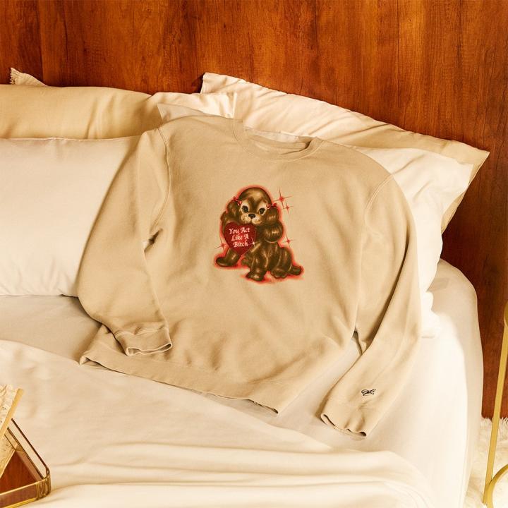 like a bitch crewneck