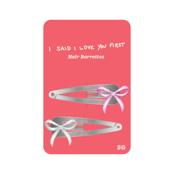 CALL ME WHEN YOU BREAK UP HAIR CLIPS