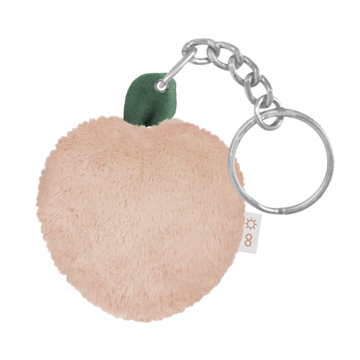 Brighter Days Peach Keychain