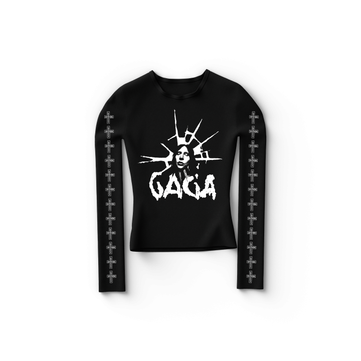 Cross Sleeve Fitted Longsleeve T-Shirt