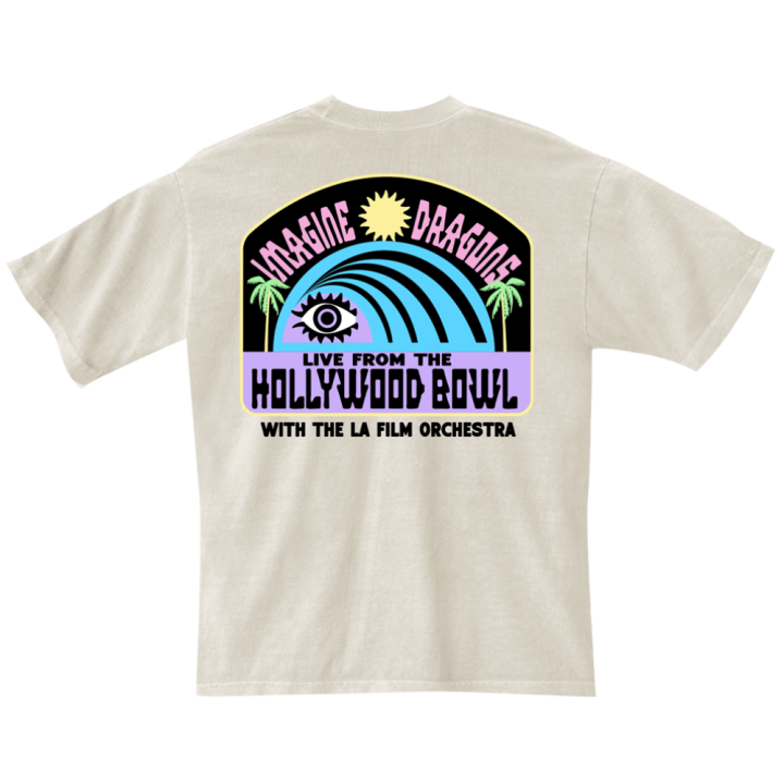 Live Hollywood Bowl Film Sun Tee IVORY