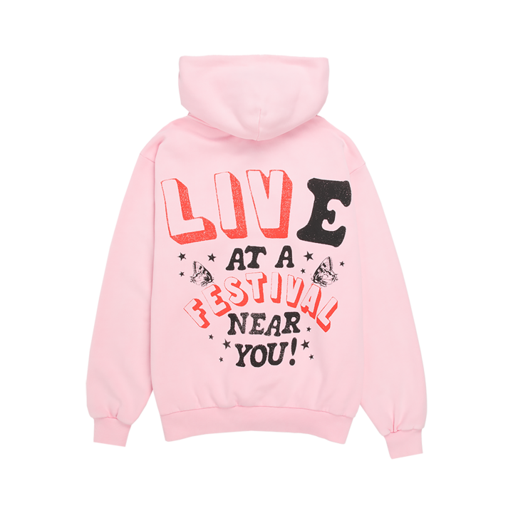 live at a festival near you zip hoodie