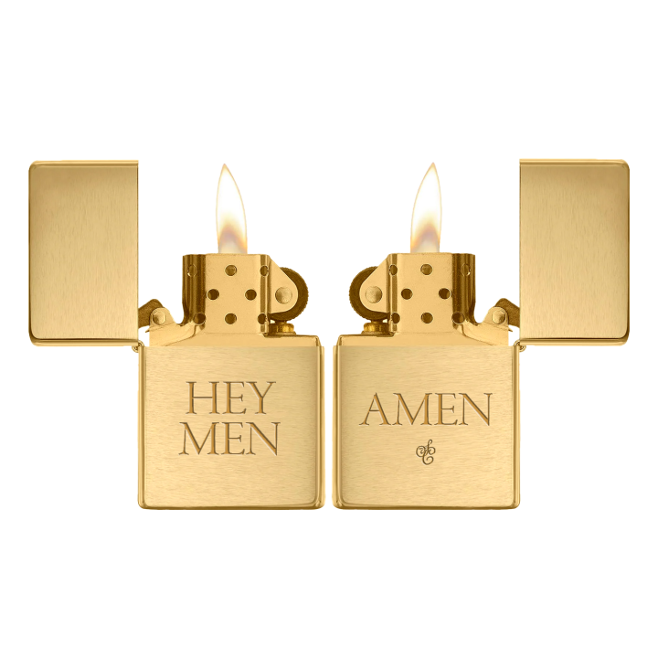 Hey Men Amen Zippo Lighter