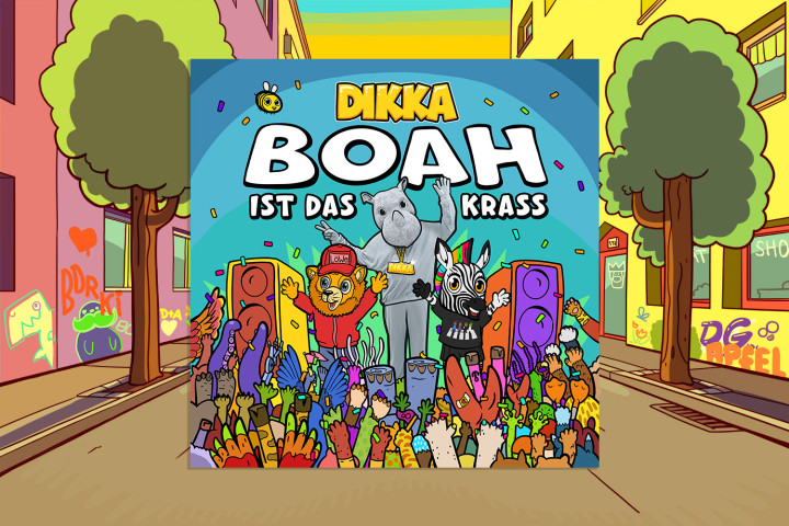 DIKKA veröffentlicht sein viertes Soloalbum "BOAH ist das krass"