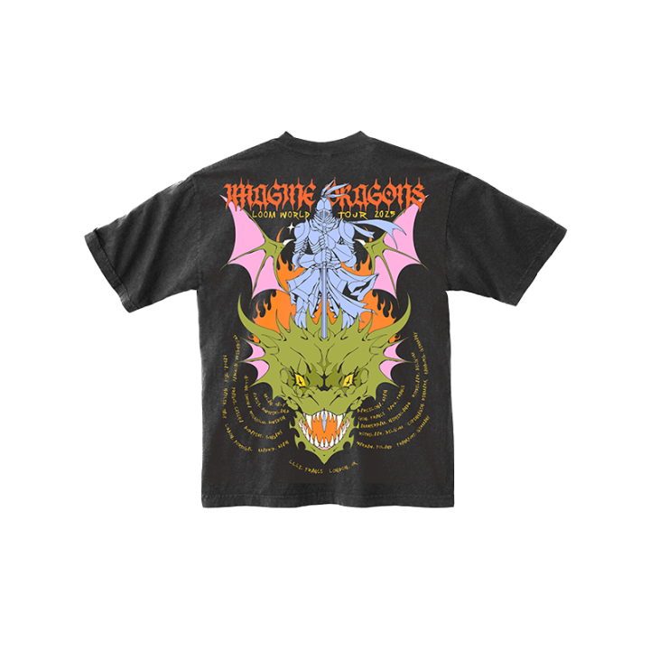 KNIGHT DRAGON TOUR TEE