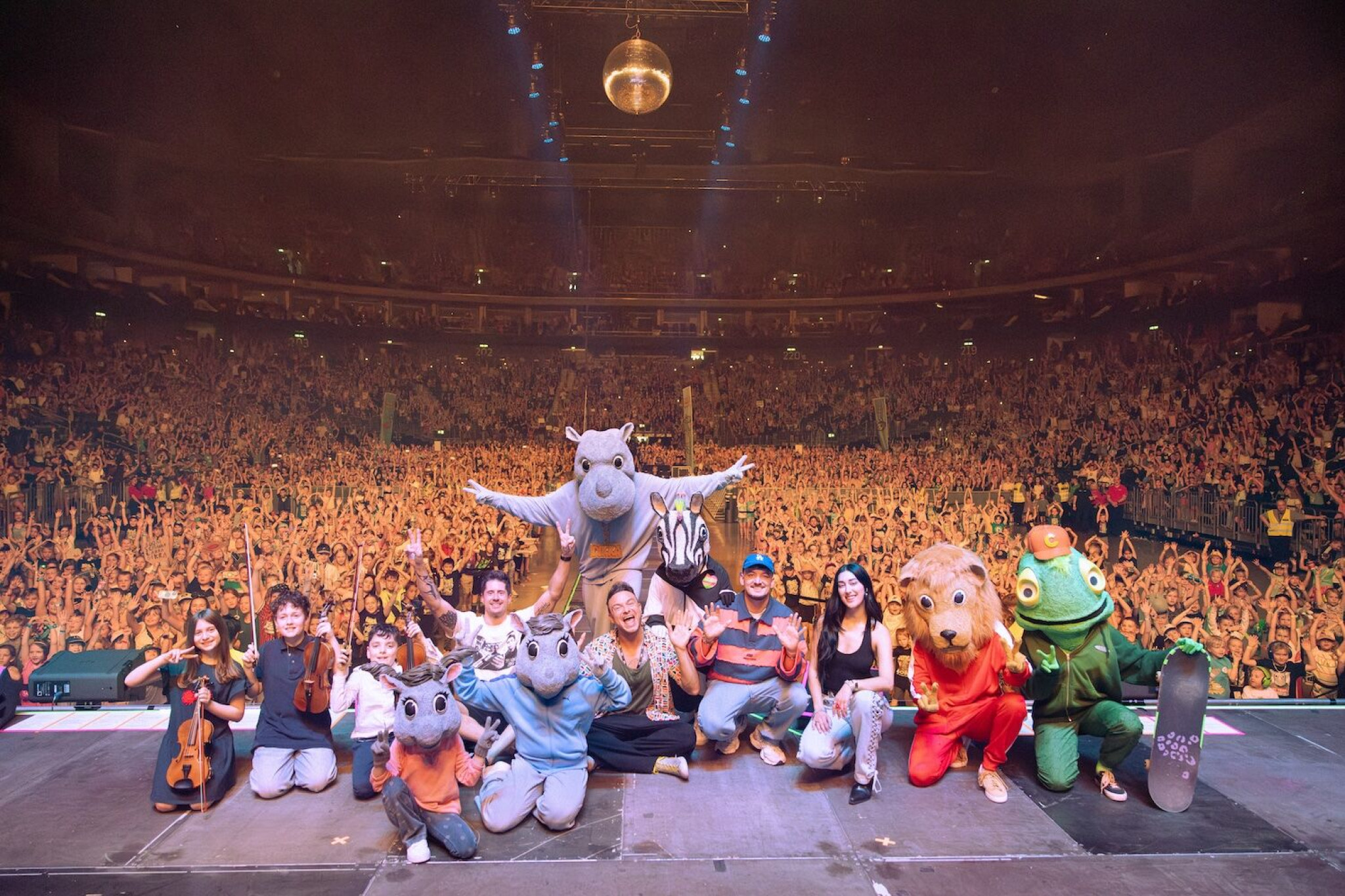 DIKKA & Gäste in der Uber Arena (Foto: Simon Cornils) 