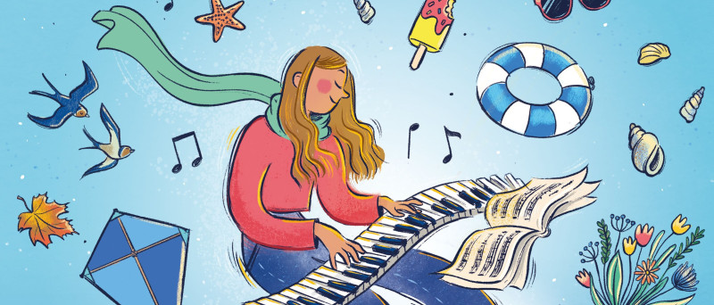Rolfs Liederkalender für Klavier - Überarbeitete Neuausgabe