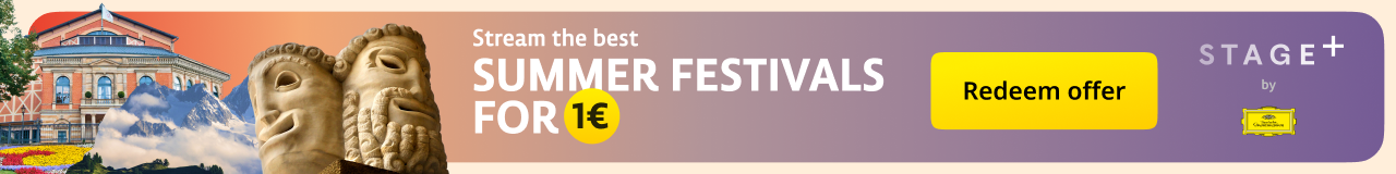 Redeem offer to stream the best summer festivals for 1 euro on Stage+.