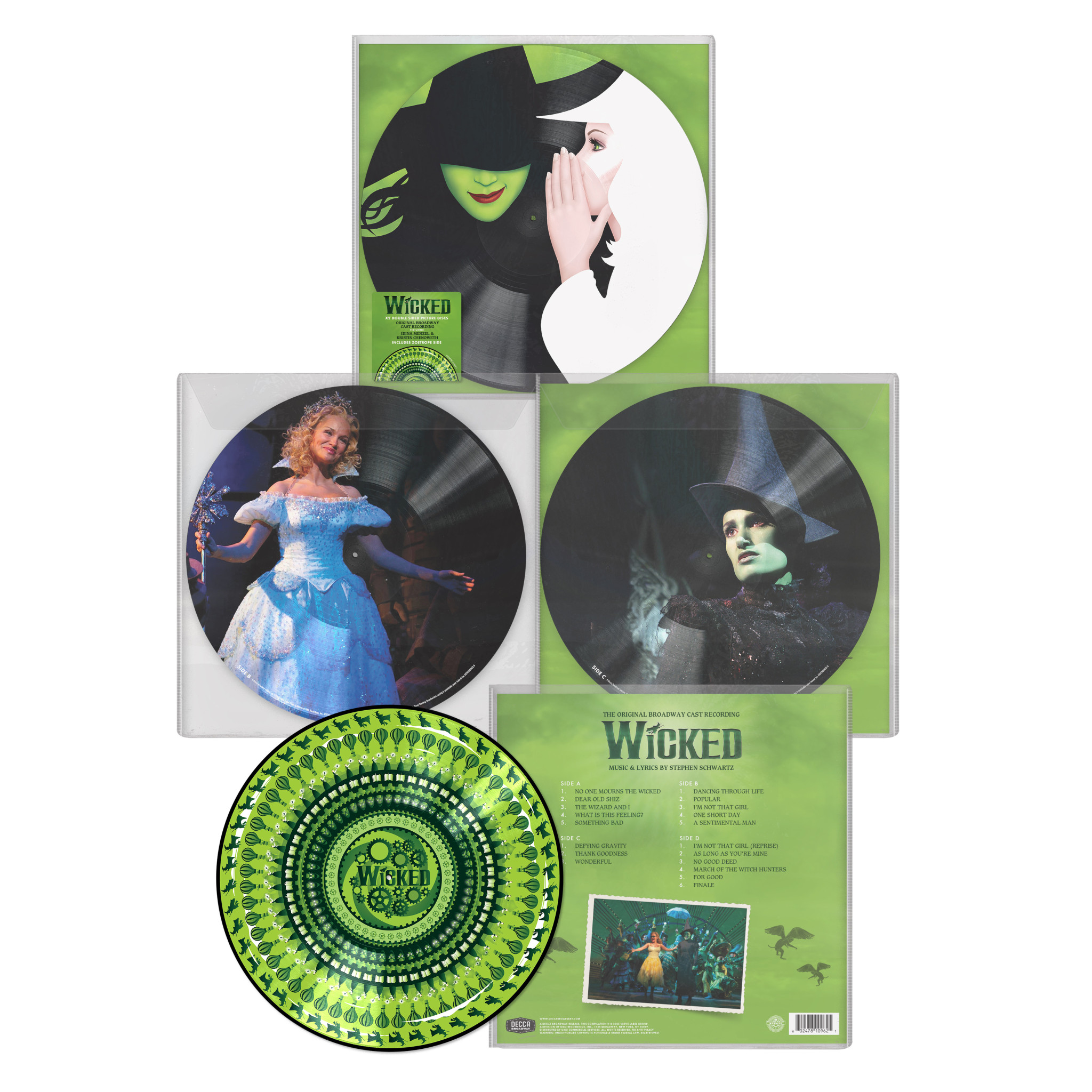 Wicked - Original Broadway Cast (Ltd. Ed. Picture + Zoetrope 2LP)