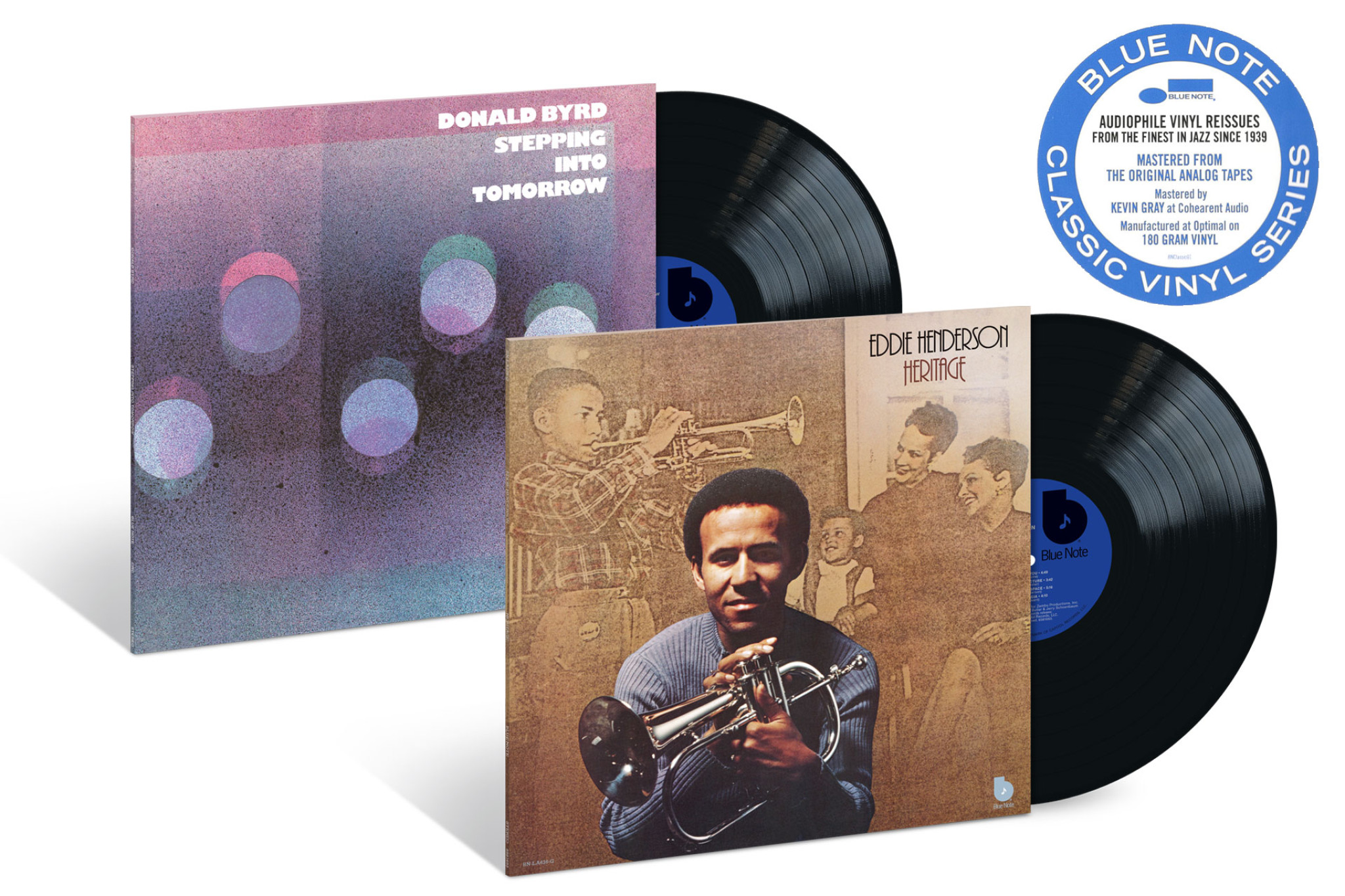 Blue Note Classic Vinyl Serie: Donald Byrd "Stepping Into Tomorrow" / Eddie Henderson "Heritage"