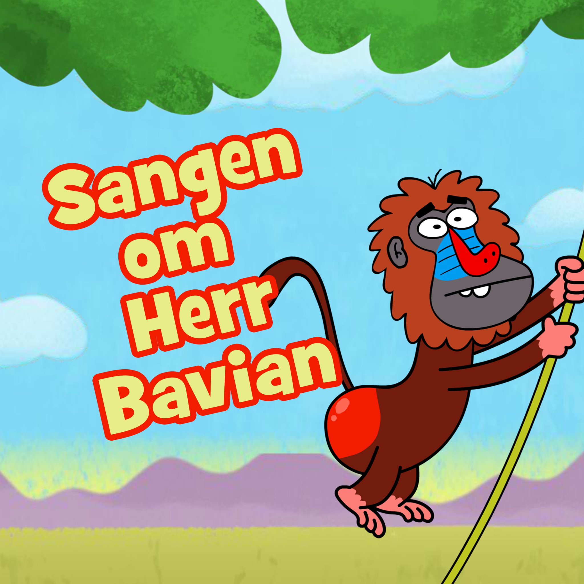 Sangen Om Herr Bavian Single Cover (1).jpg