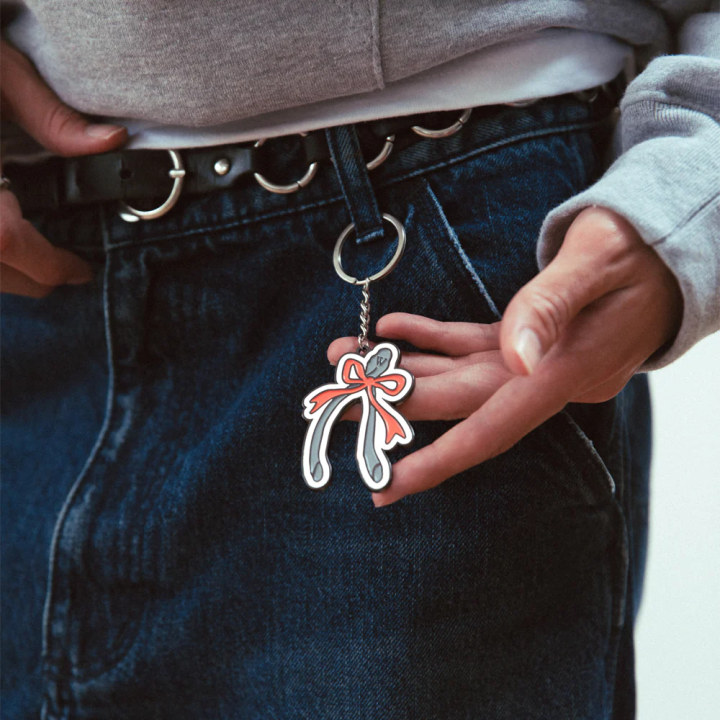 Wishbone Keychain