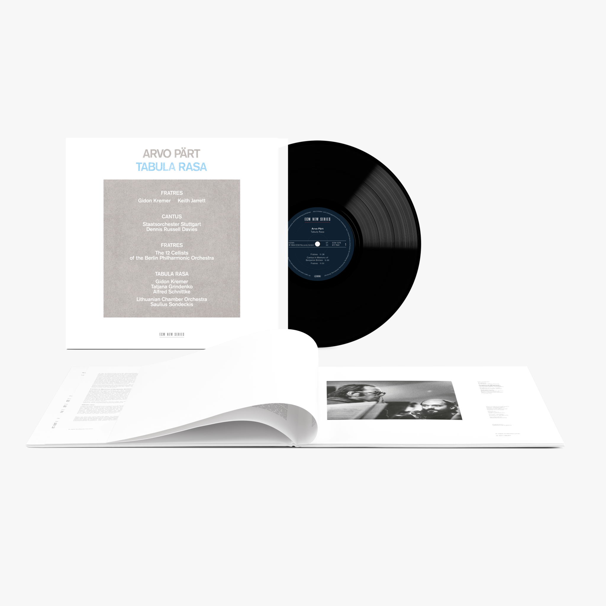 Arvo Pärt: Tabula Rasa (LP)