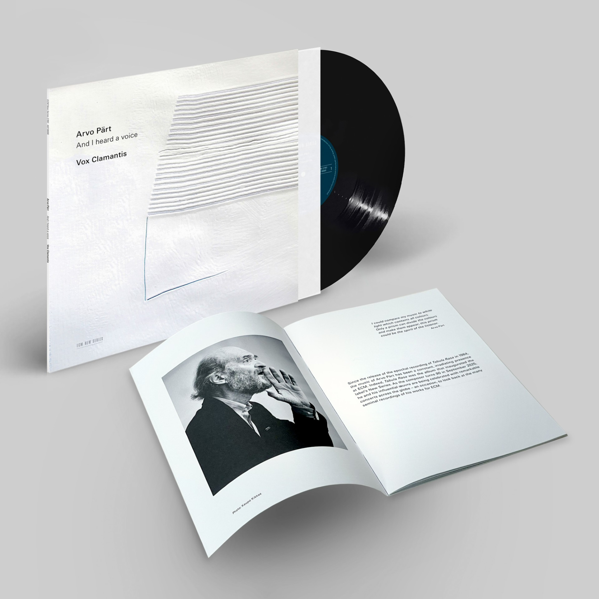  Arvo Pärt: And I Heard a Voice (LP + excl. Booklet)