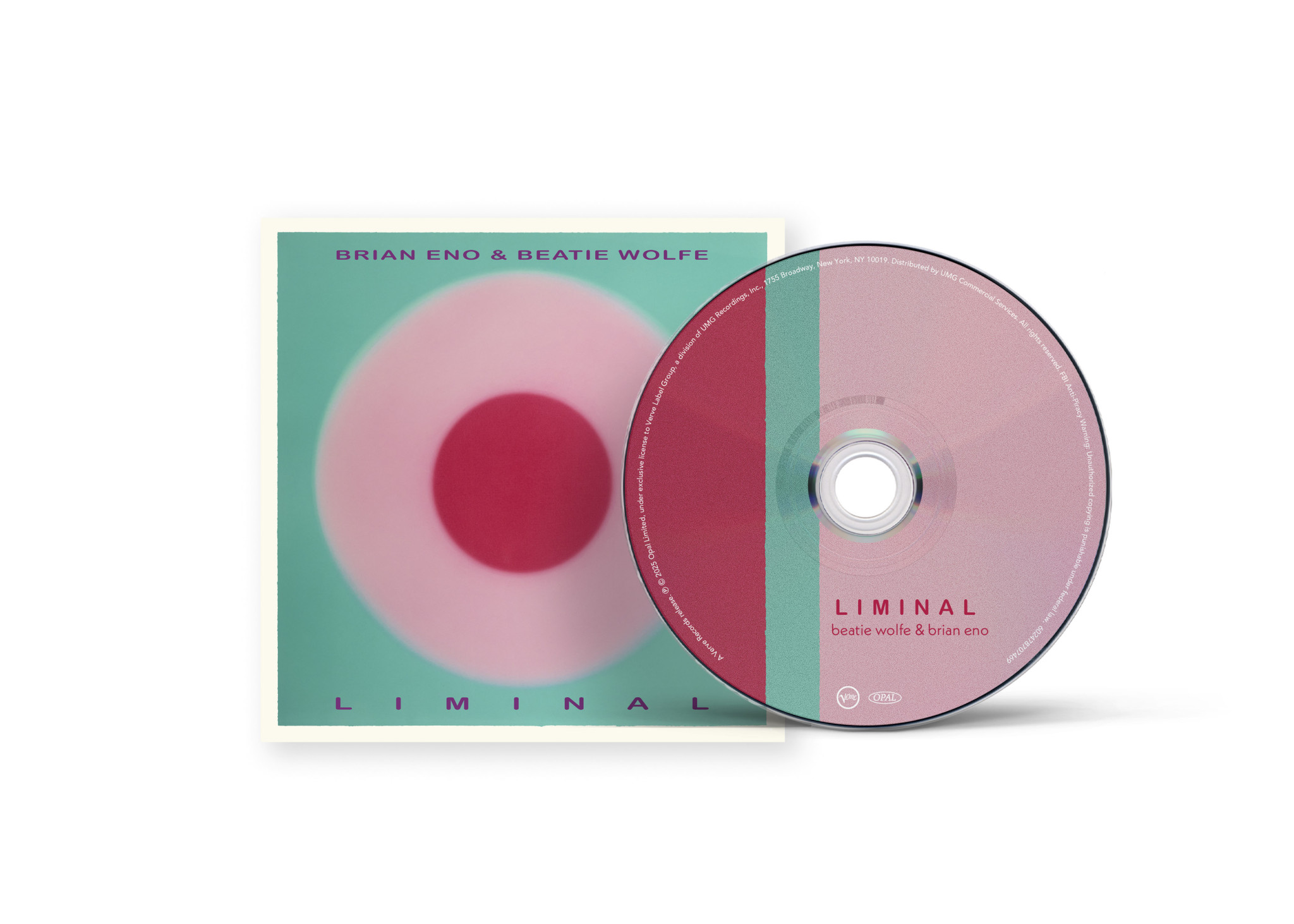 Brian Eno & Beatie Wolfe - Liminal CD