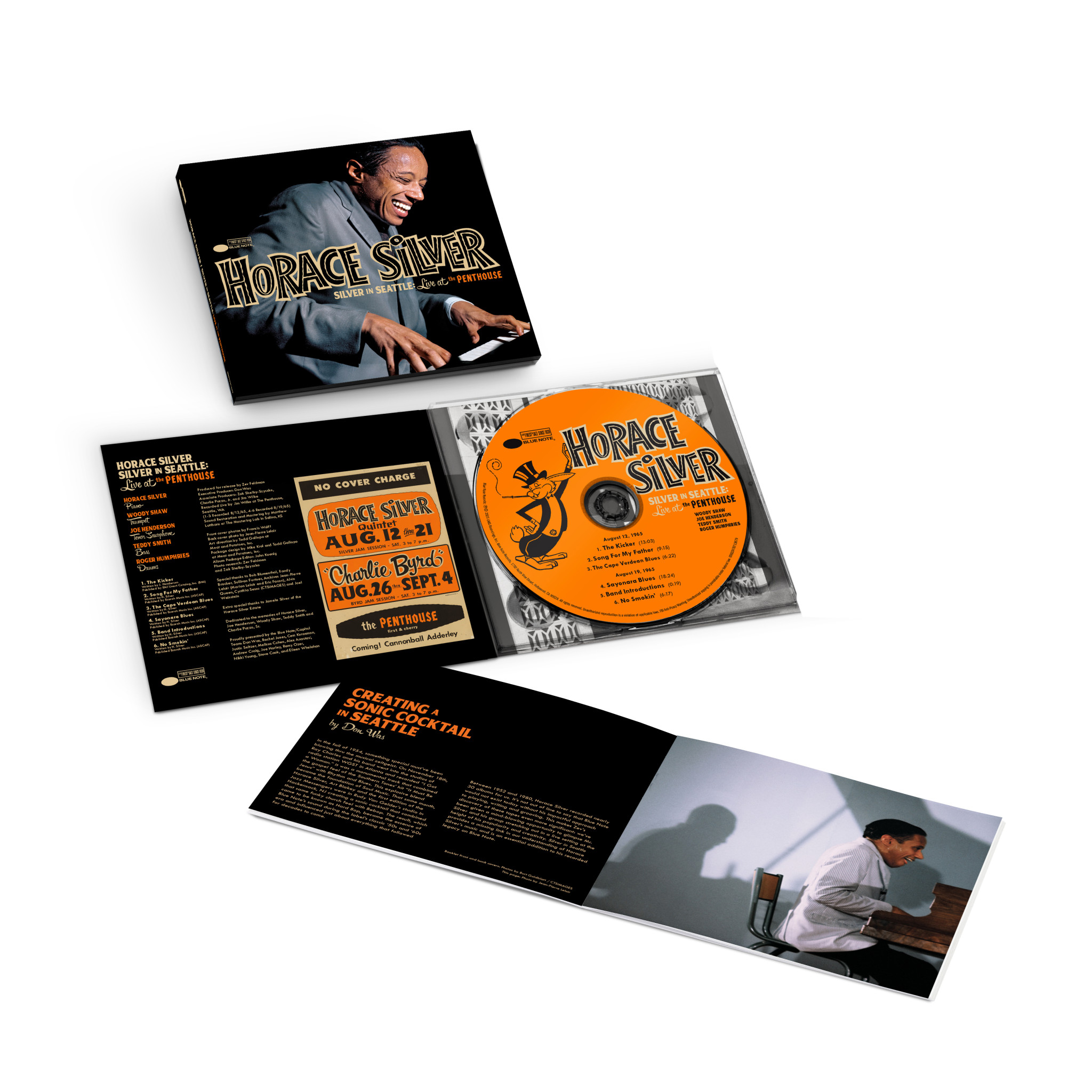 Horace Silver - Silver In Seattle (CD-Packshot)