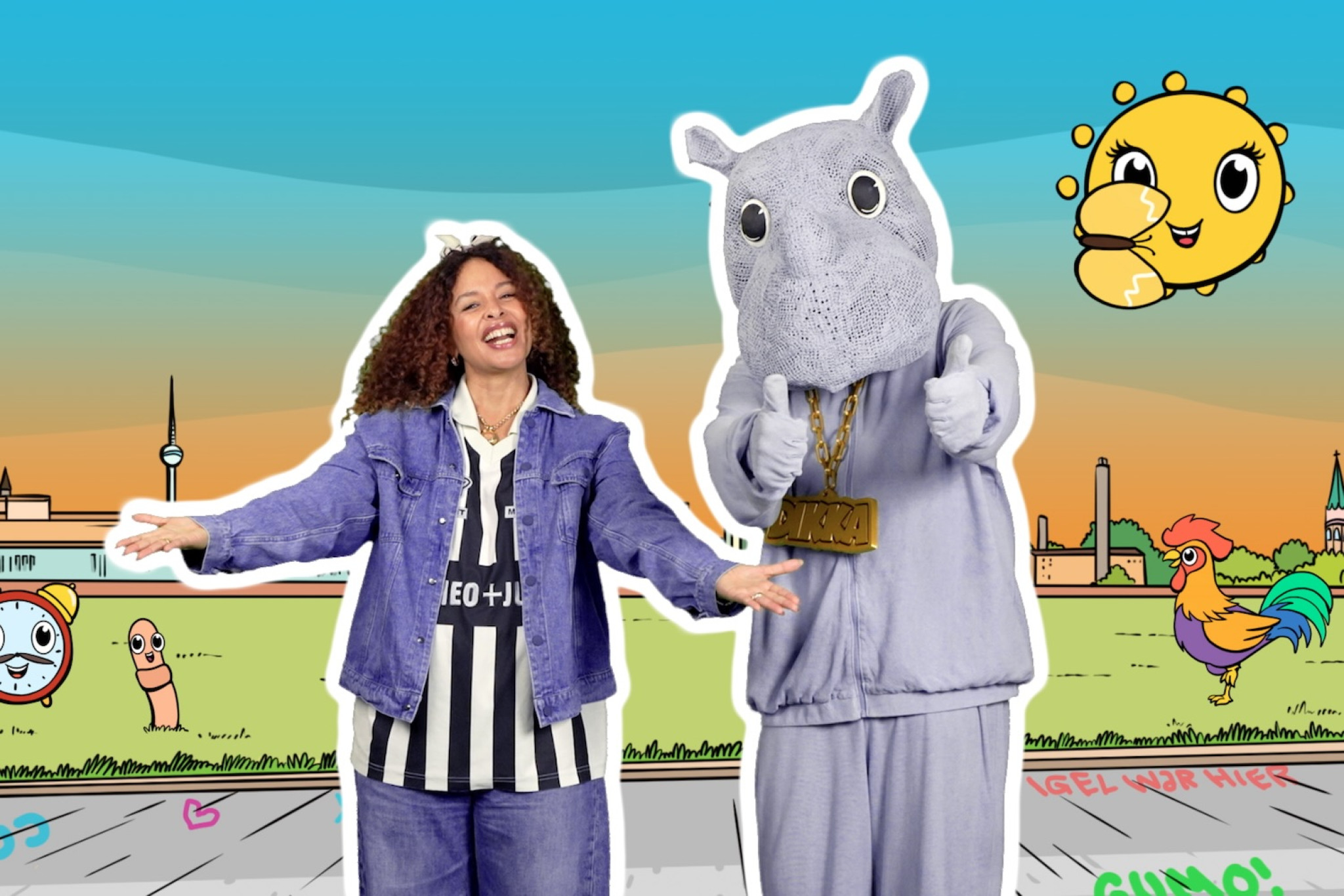 Gute Laune vorprogrammiert: DIKKA und Joy Denalane versprühen auf "Guten Morgen" Positivität