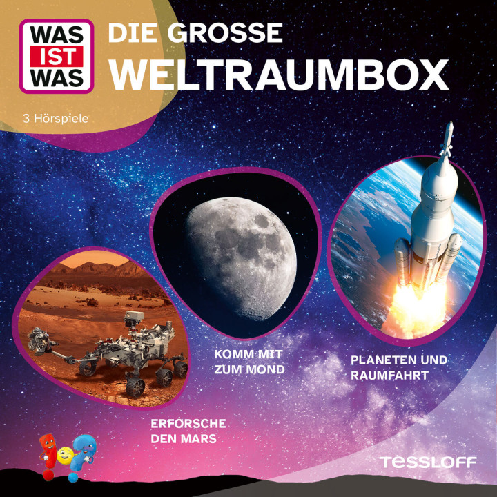 Was Ist Was 3-CD Hörspielbox Vol. 17 - Die große Weltraumbox