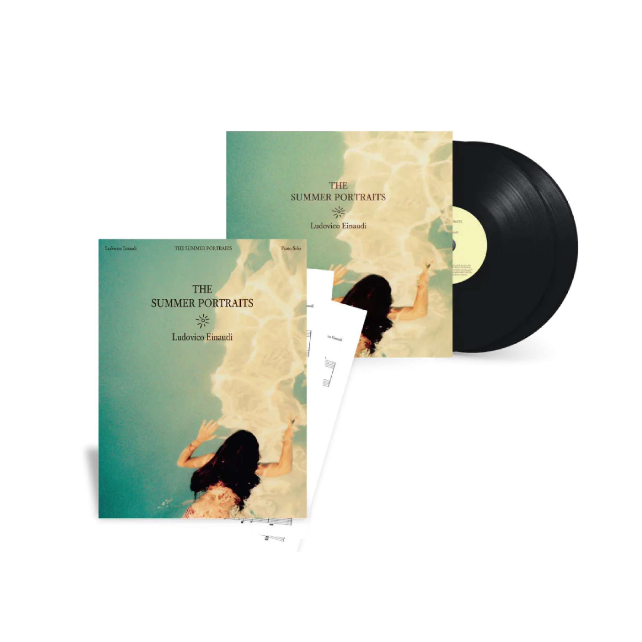 Ludovico Einaudi: The Summer Portraits - LP + Sheetmusic