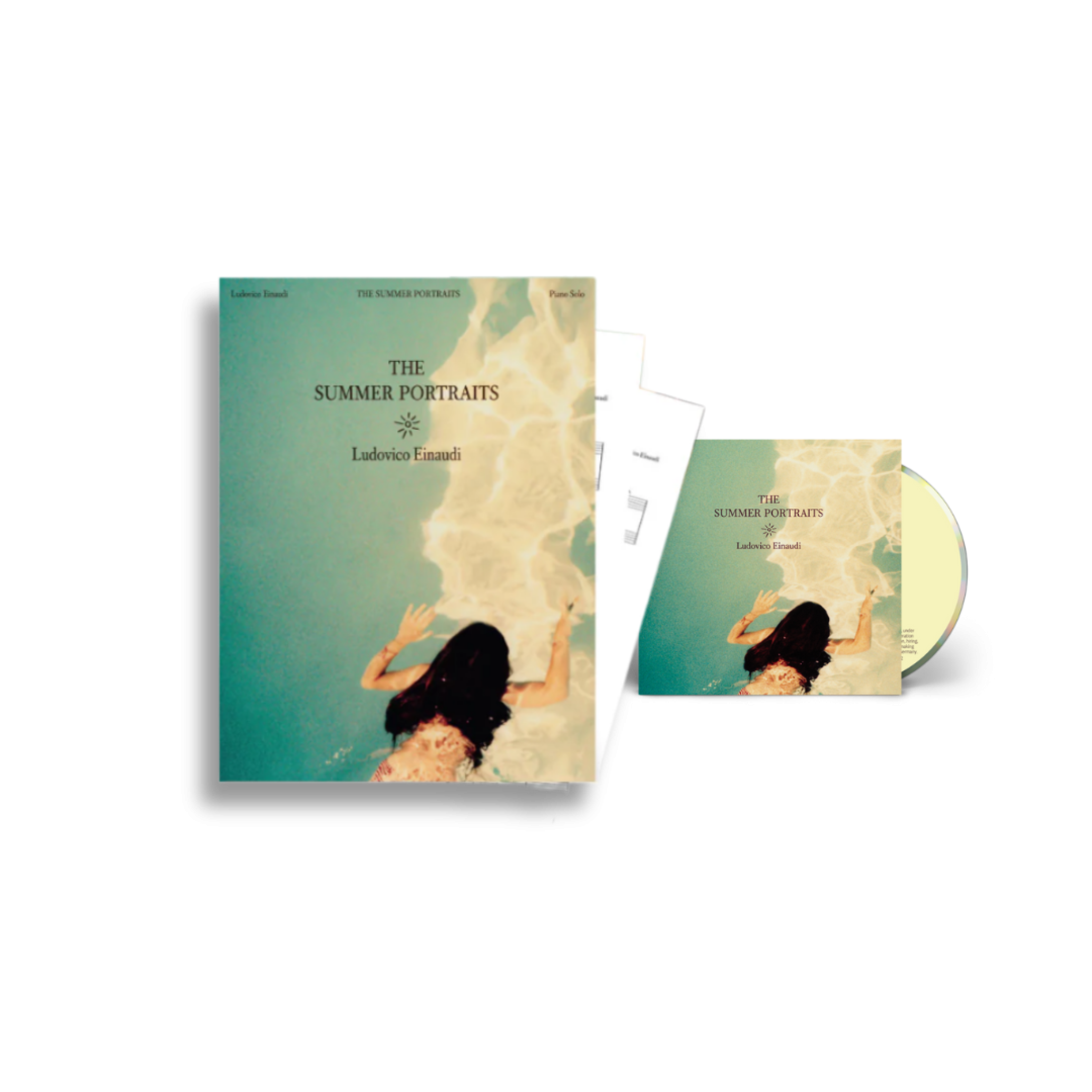 Ludovico Einaudi: The Summer Portraits - CD + Sheetmusic
