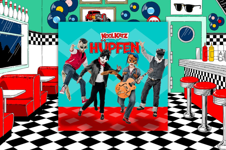 Lass mal hüpfen - mit der neuen Rock 'n' Roll-Single von Blacky‘s Kool Katz!