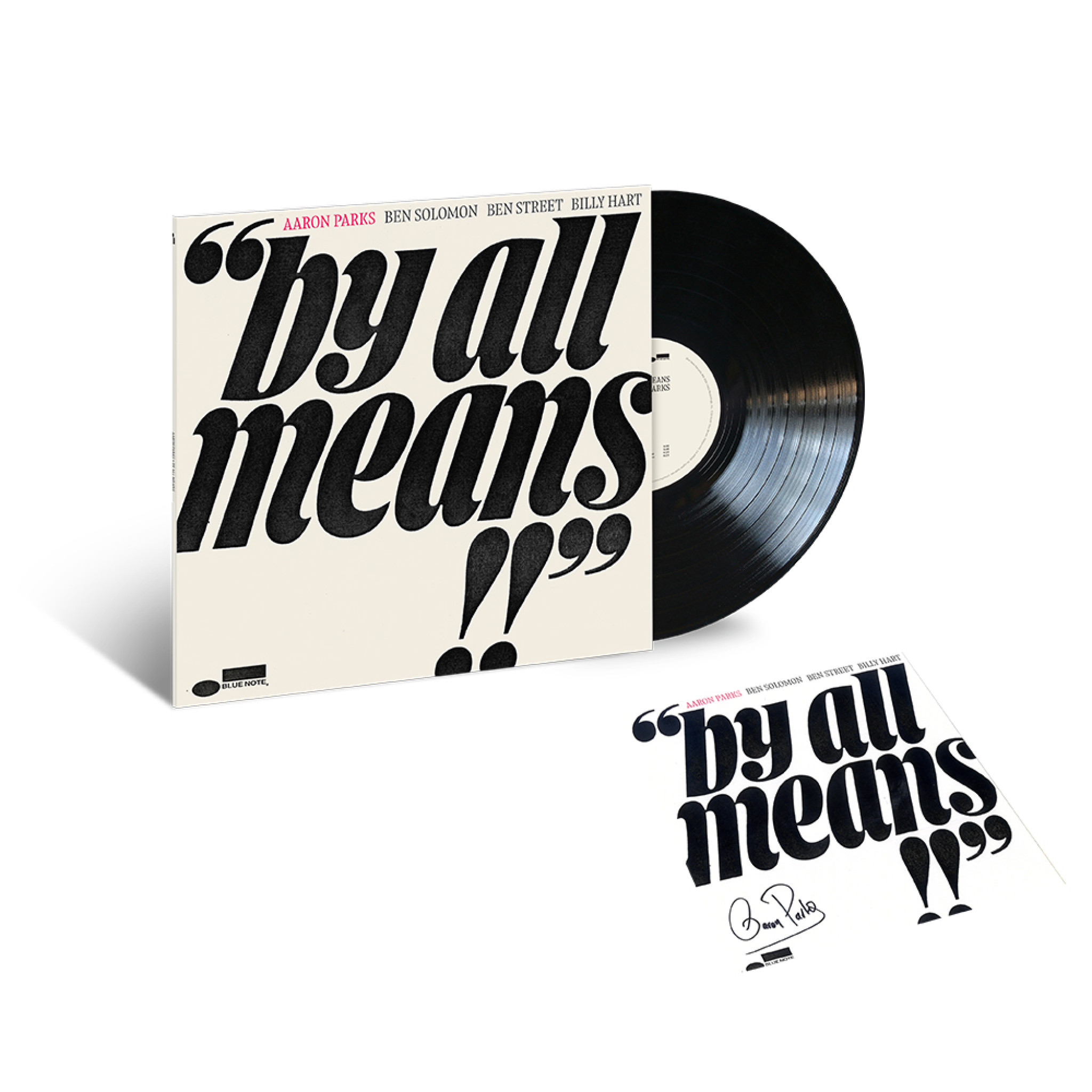 Aaron Parks: By All Means (Excl. Vinyl + signed Art Card)
