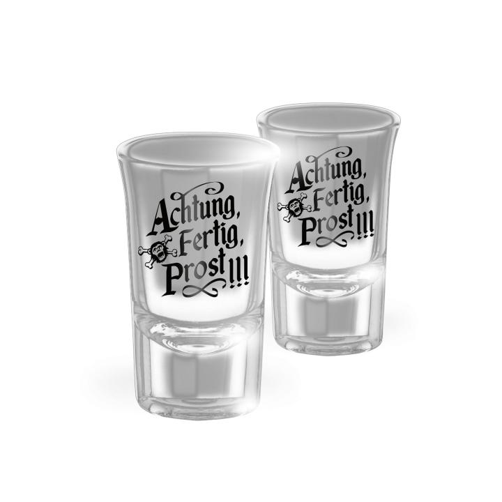 Shotgläser – Achtung, Fertig, Prost!!!