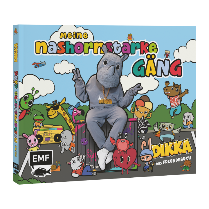 Meine nashornstarke Gäng – Das Freundebuch von DIKKA