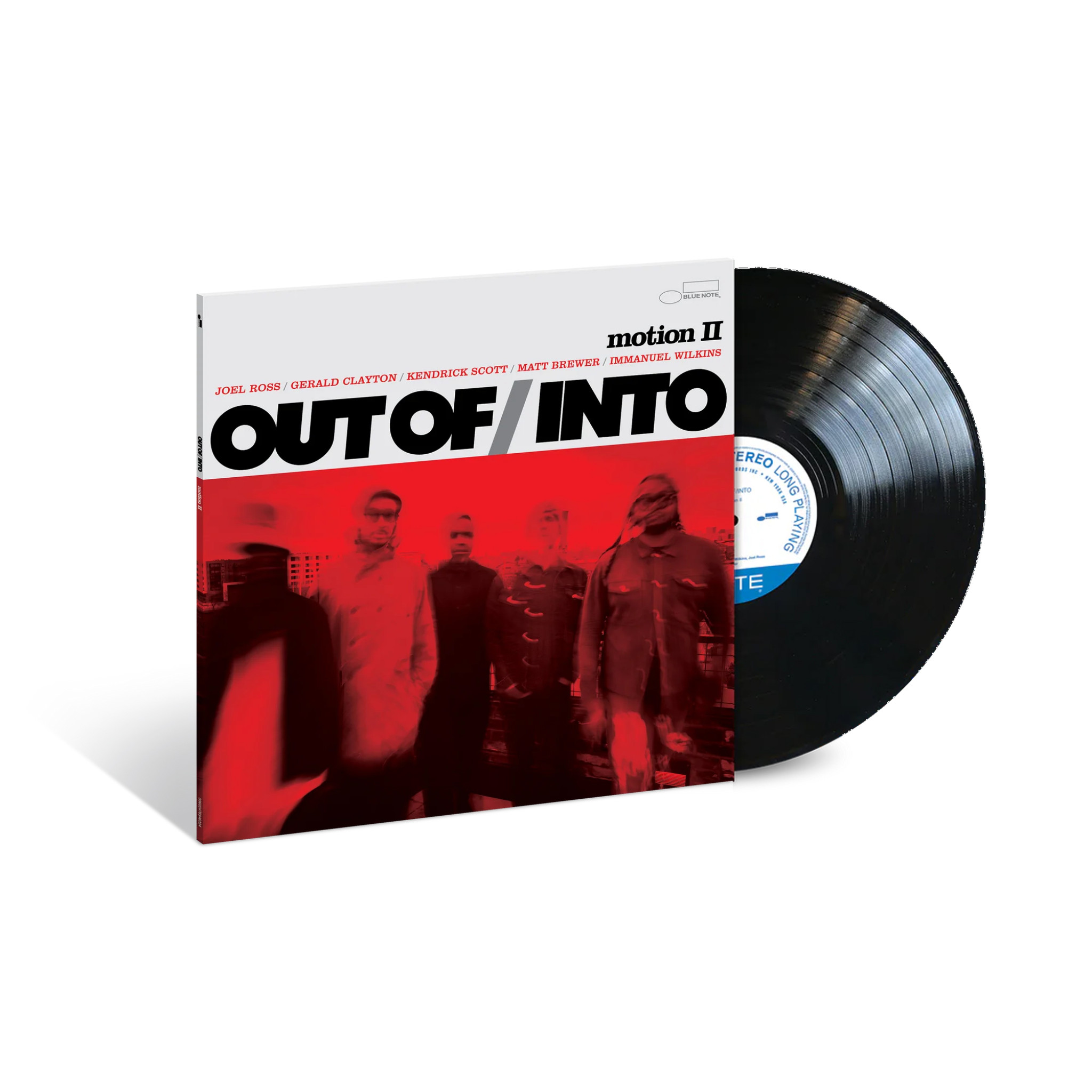 Out Of/Into: motion II Packshot - black LP