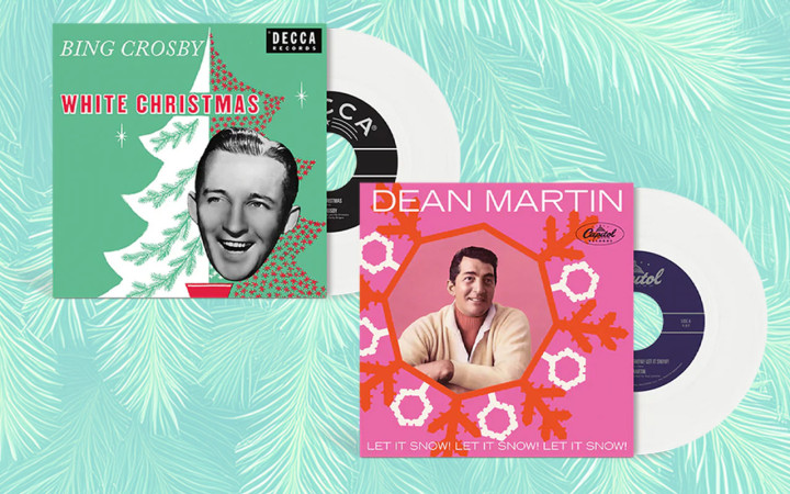 Weihnachtssingles Bing Crosby + Dean Martin