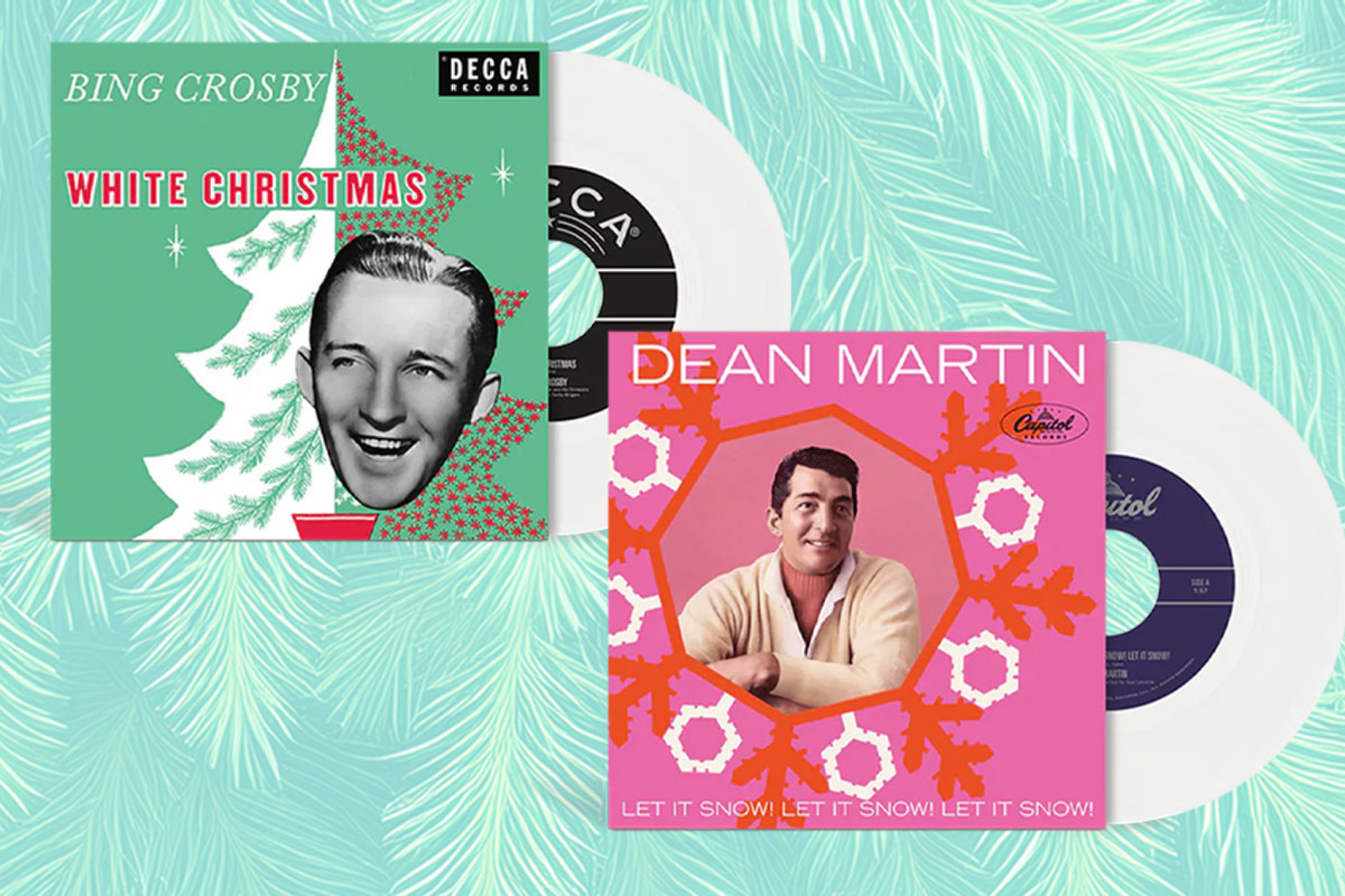 Weihnachtssingles Bing Crosby + Dean Martin