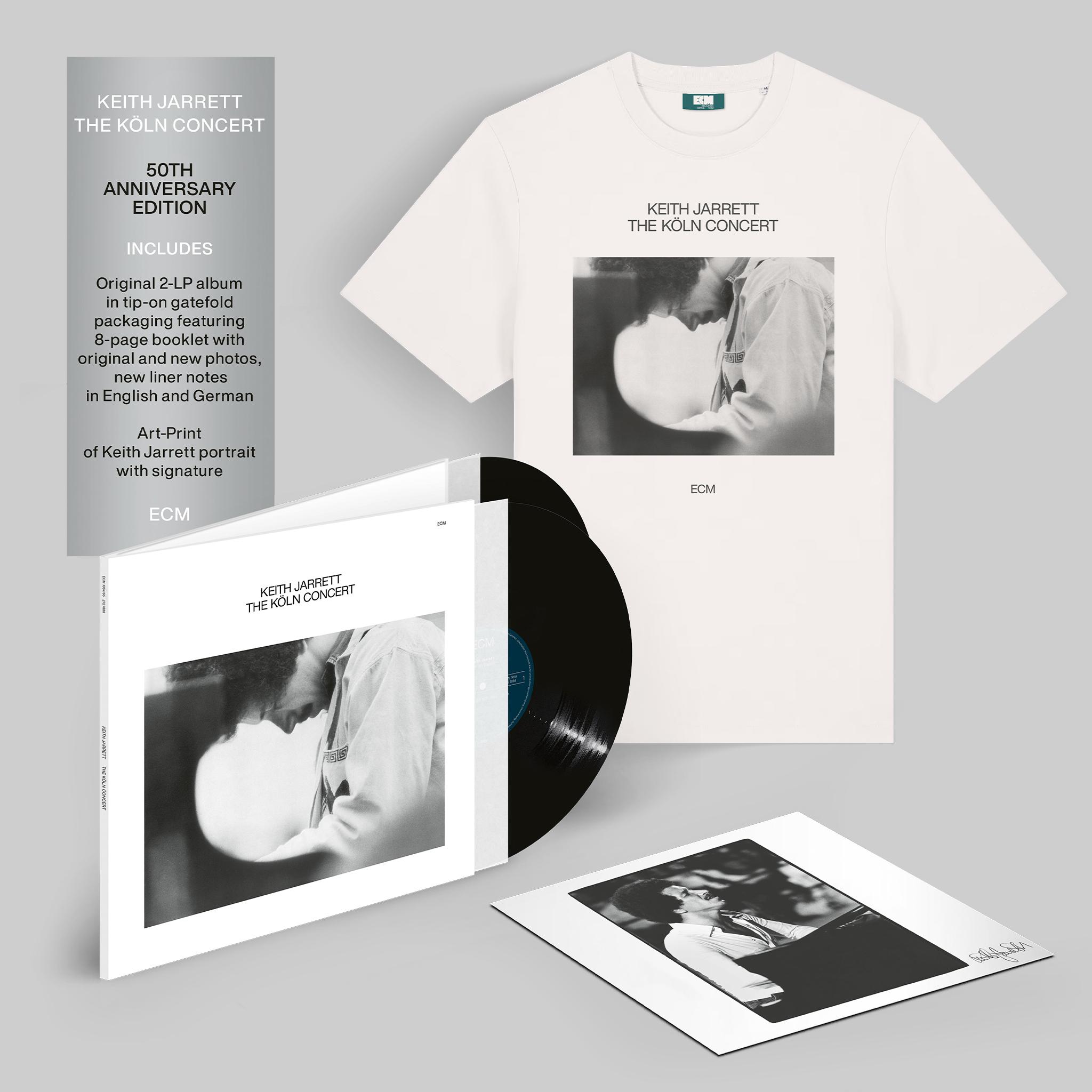 The Köln Concert (50th Anniversary) Ltd. Ed. 2LP + Excl. T-Shirt