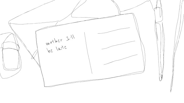 mother I'll be late (Lyric Video)