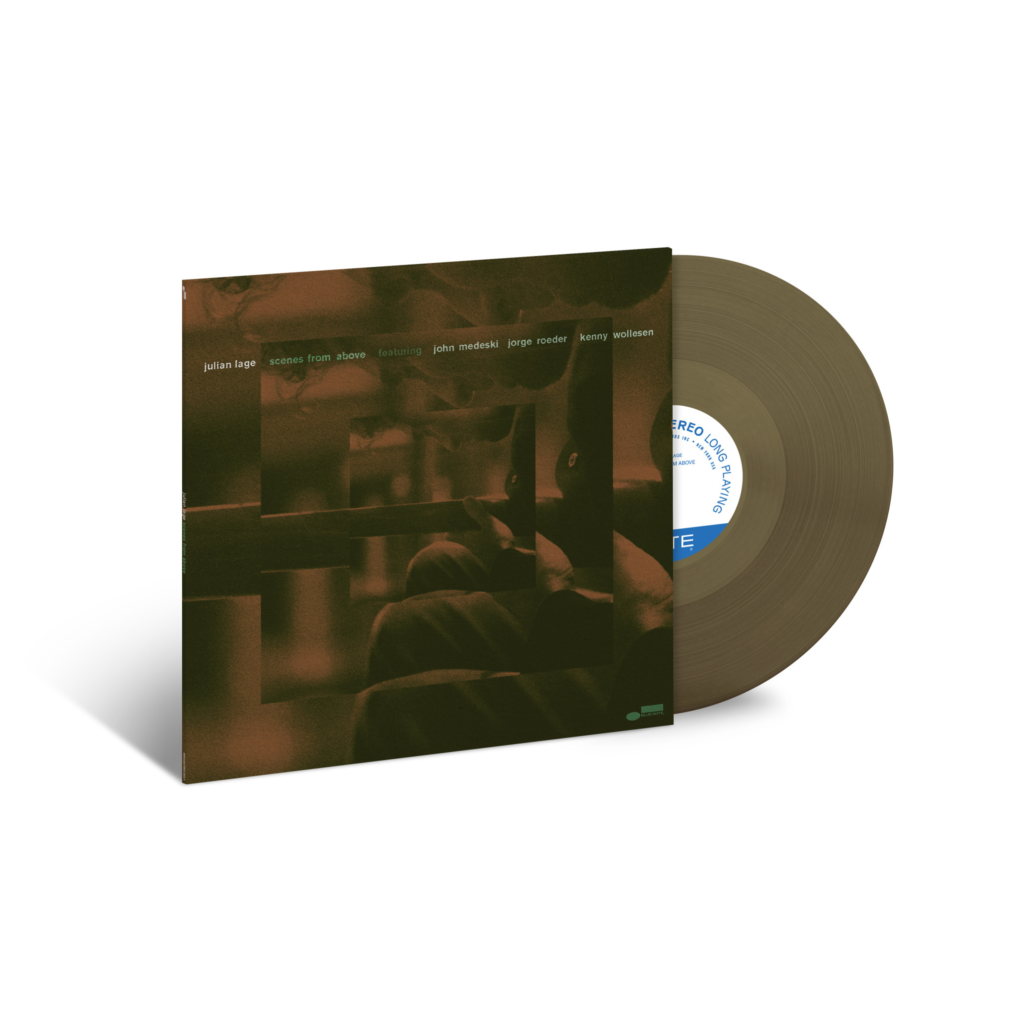 Julian Lage - Scenes From Above (LP Packshot Transparent Burnt Vinyl)