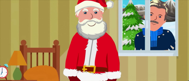 Fitness für den Weihnachtsmann