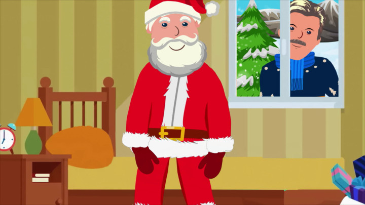 Fitness für den Weihnachtsmann