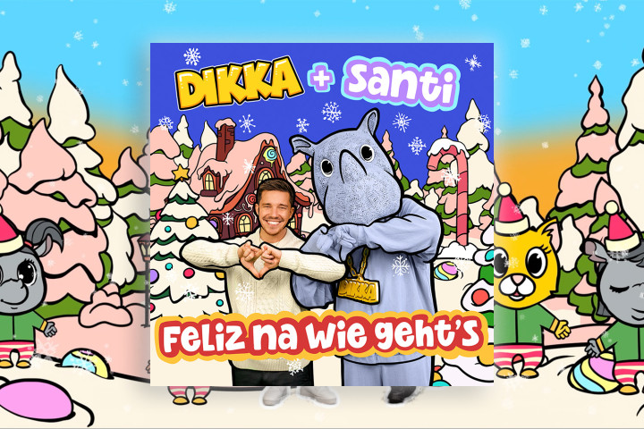 Feliz na wie geht's: DIKKA und Santi alias Nico Santos versüßen uns das Warten auf Heiligabend