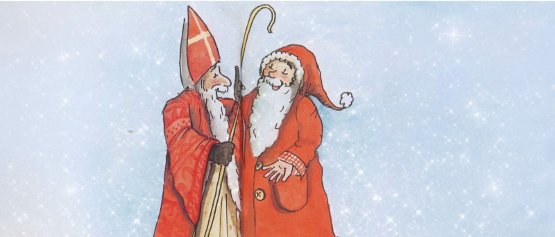 Nikolaus und Weihnachtsmann